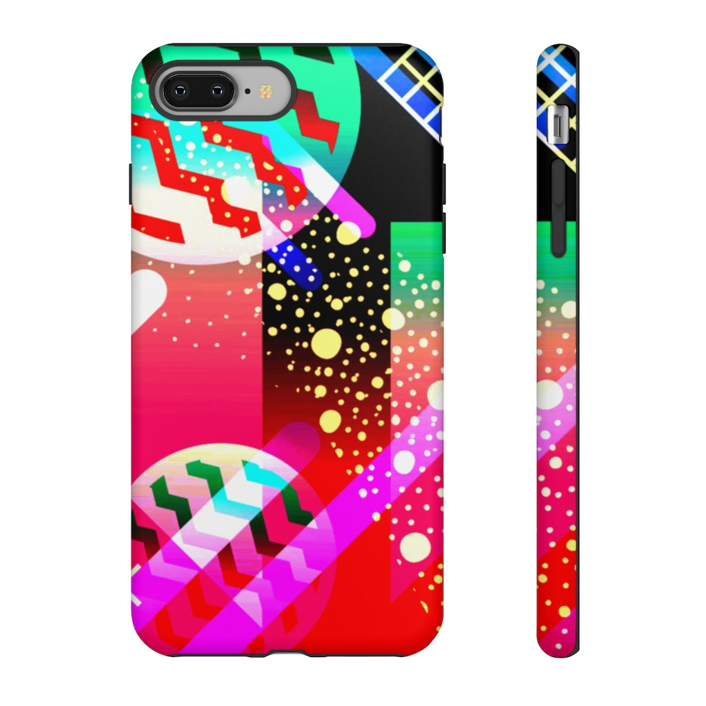 Zigzag Geometric iPhone Tough Cases