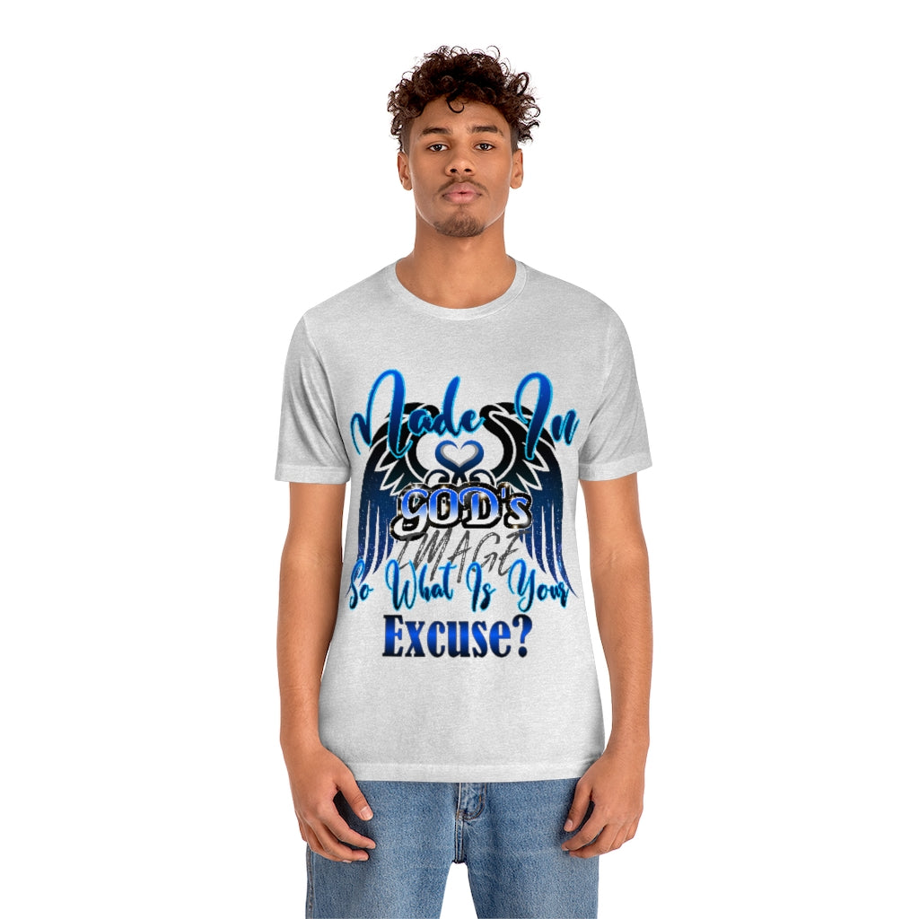 Made In Gods Image Unisex Jersey Short Sleeve Tee