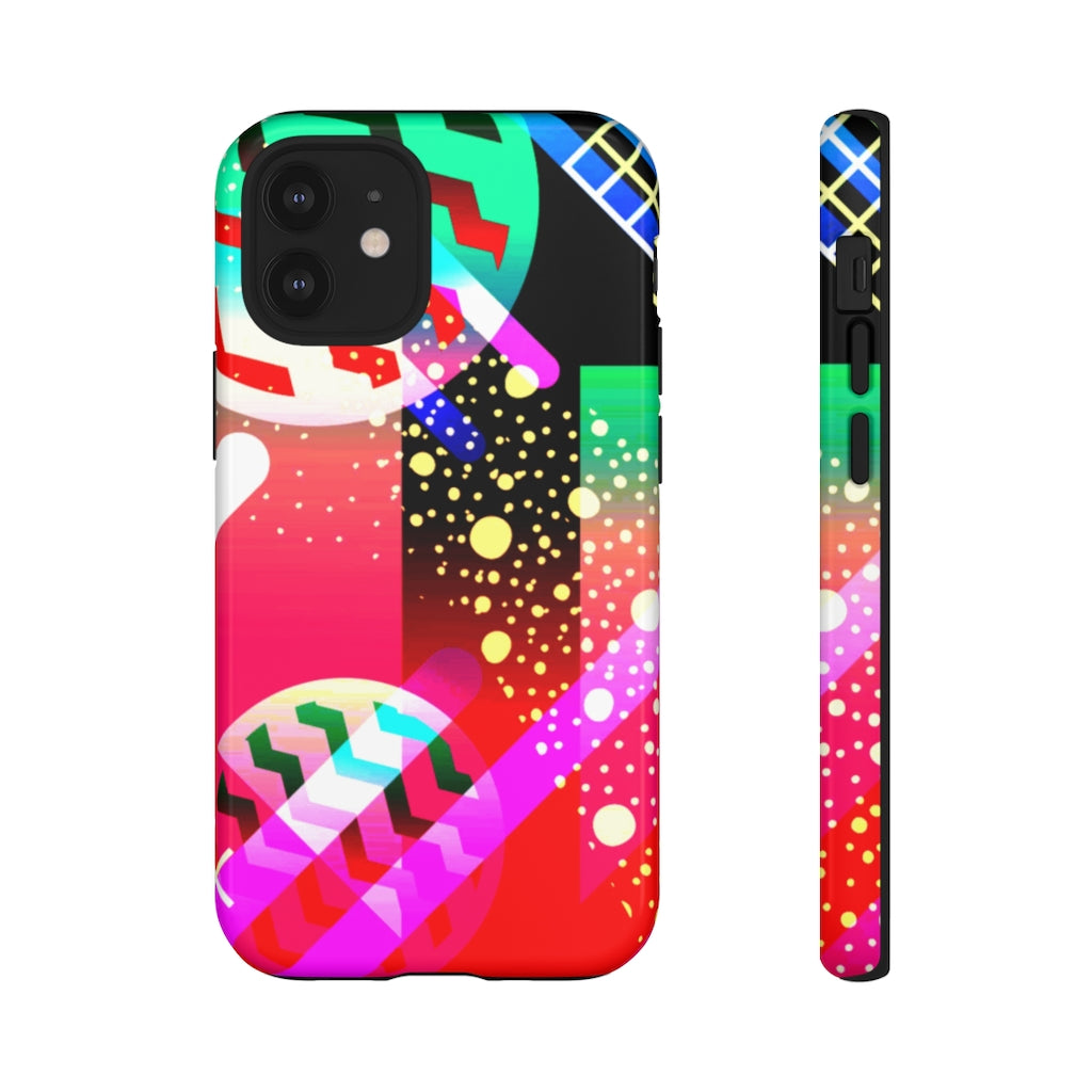 Zigzag Geometric iPhone Tough Cases