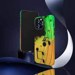 Lost Notes Music iPhone Tough Cases