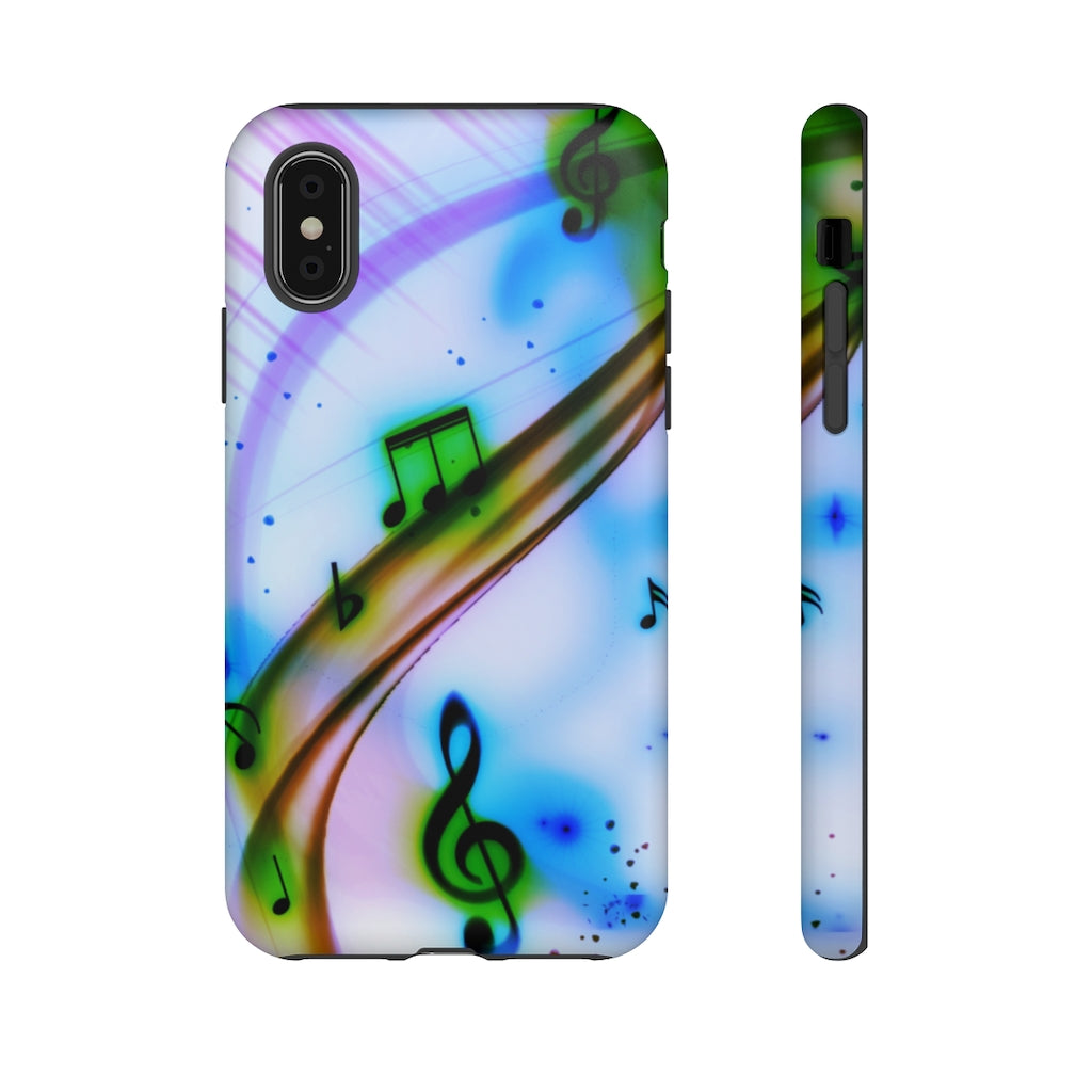 Mystic Swirl Music iPhone Tough Cases