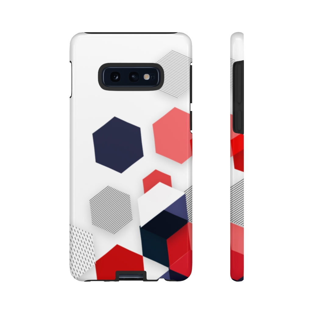 Hexagon Geometric Samsung Galaxy Tough Cases