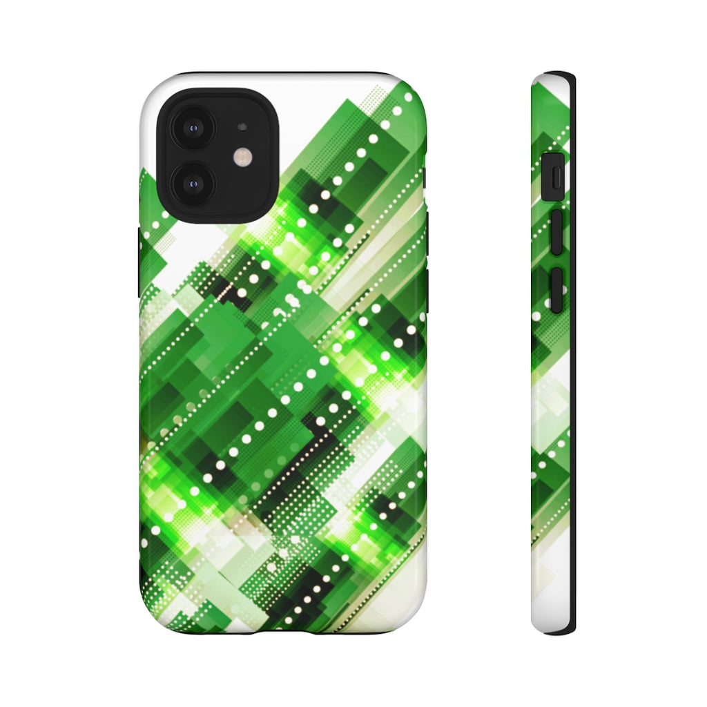 Ribbon Geometric iPhone Tough Cases