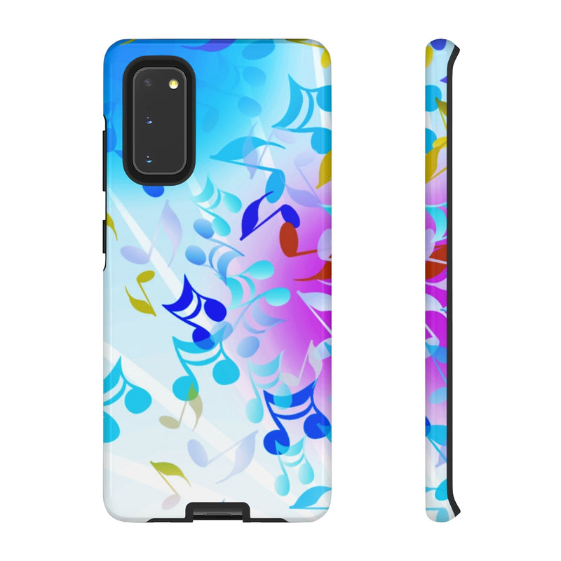 Scattered Notes Music Samsung Galaxy Tough Cases