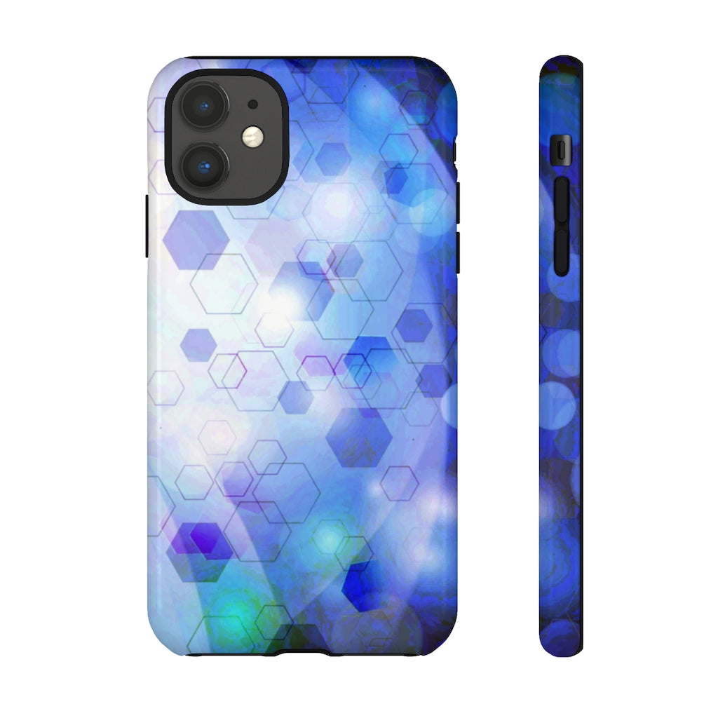 Hexagon Flash Geometric iPhone Tough Cases