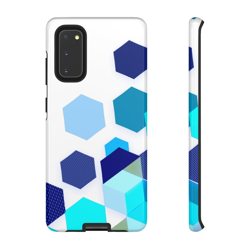 Hexagon Geometric Samsung Galaxy Tough Cases