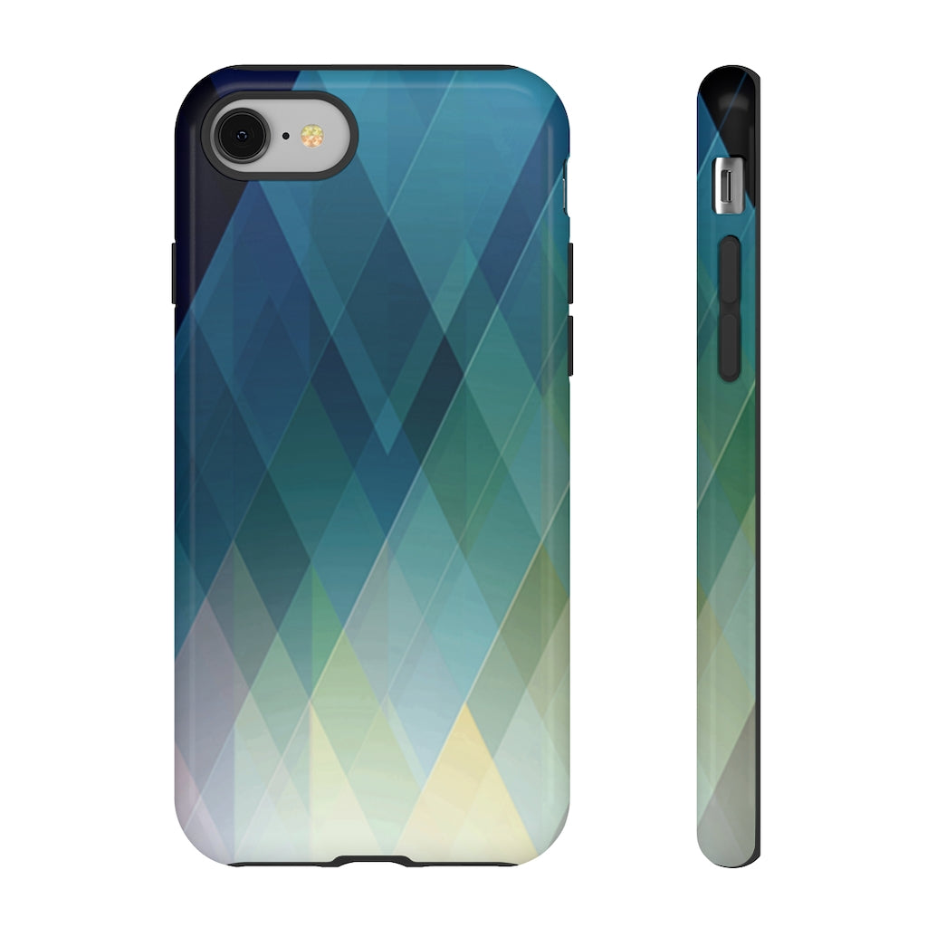 Plaid Geometric iPhone Tough Cases