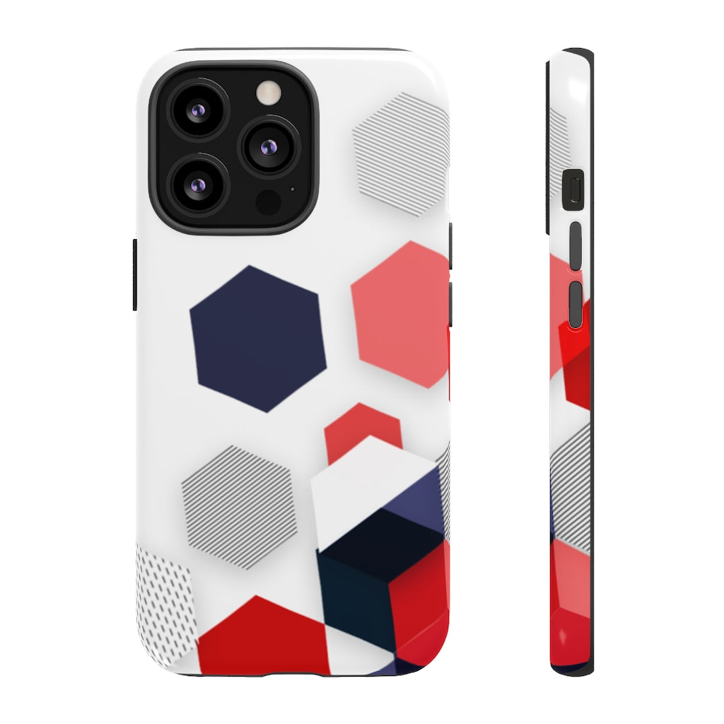 Hexagon Geometric iPhone Tough Cases