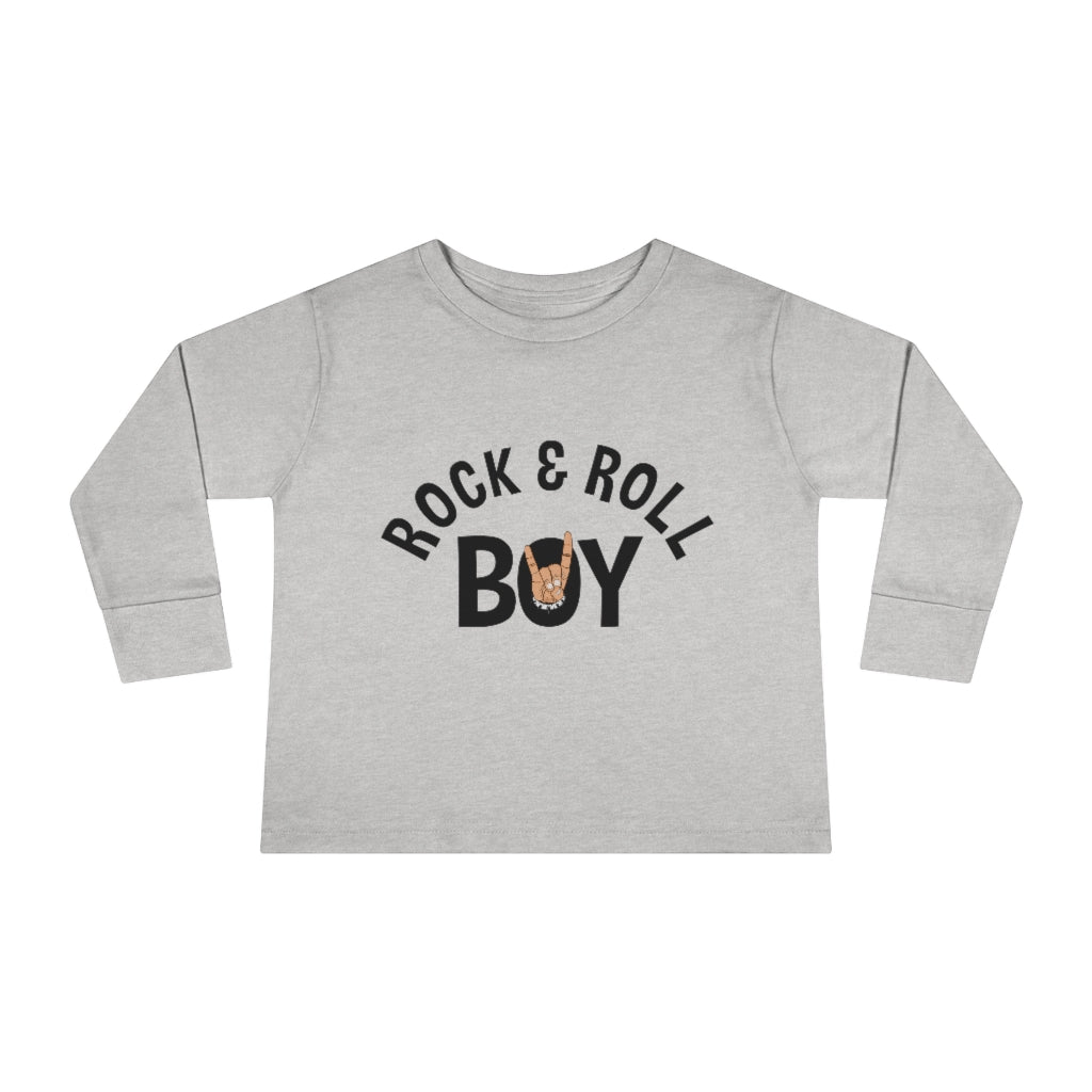 Rock And Roll Toddler Long Sleeve Tee