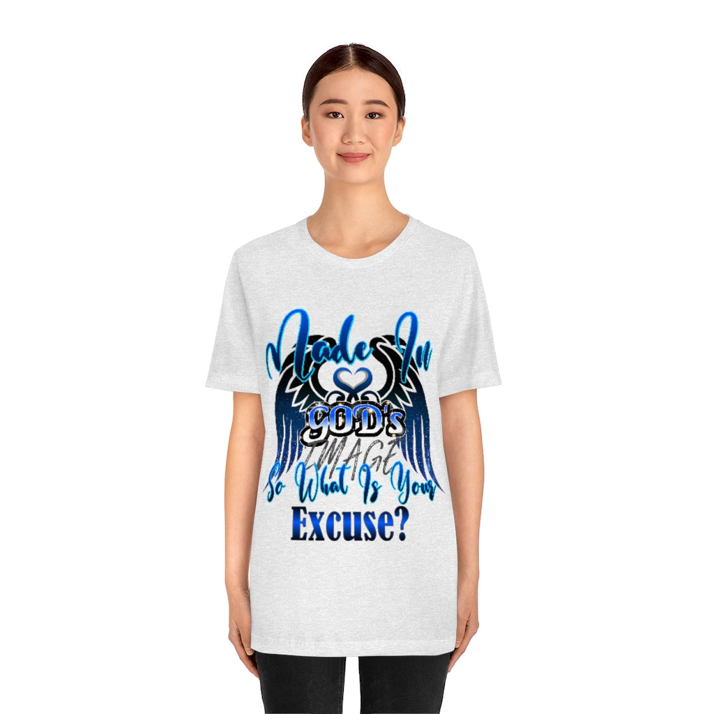 Made In Gods Image Unisex Jersey Short Sleeve Tee