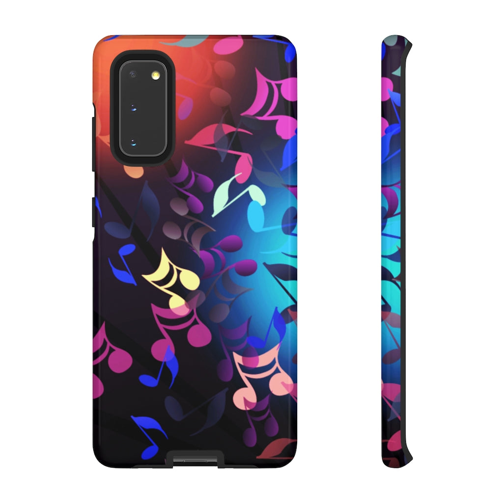 Scattered Notes Music Samsung Galaxy Tough Cases