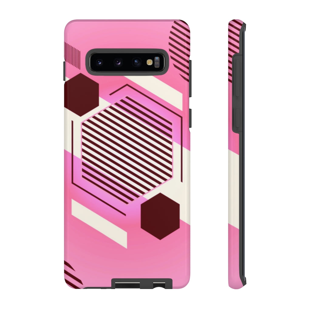 Hexagon Geometric Samsung Galaxy Tough Cases