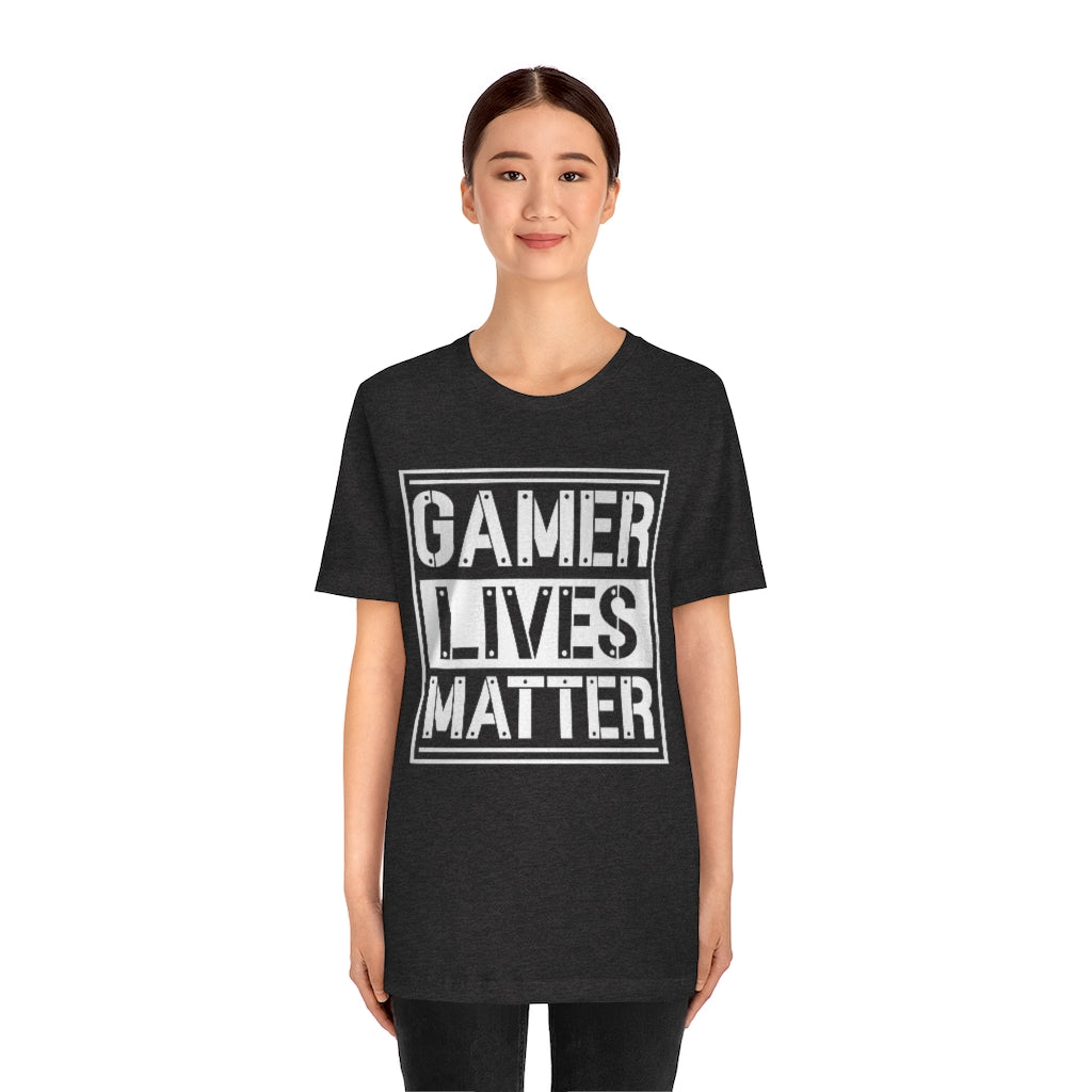 Gamer Lives Matter Unisex Jersey Short Sleeve Tee