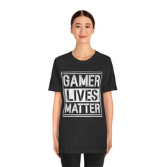Gamer Lives Matter Unisex Jersey Short Sleeve Tee
