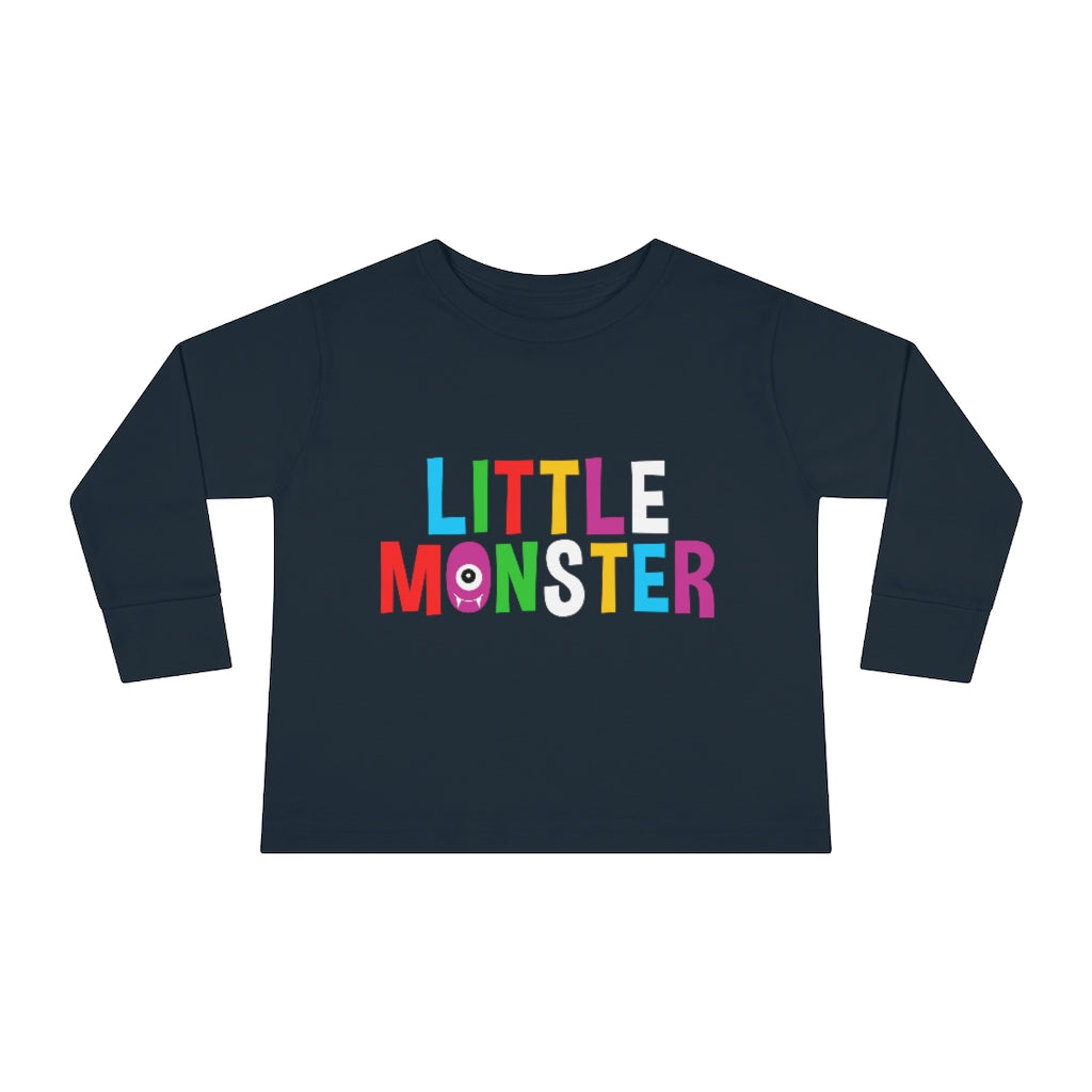 Little Monster Toddler Long Sleeve Tee