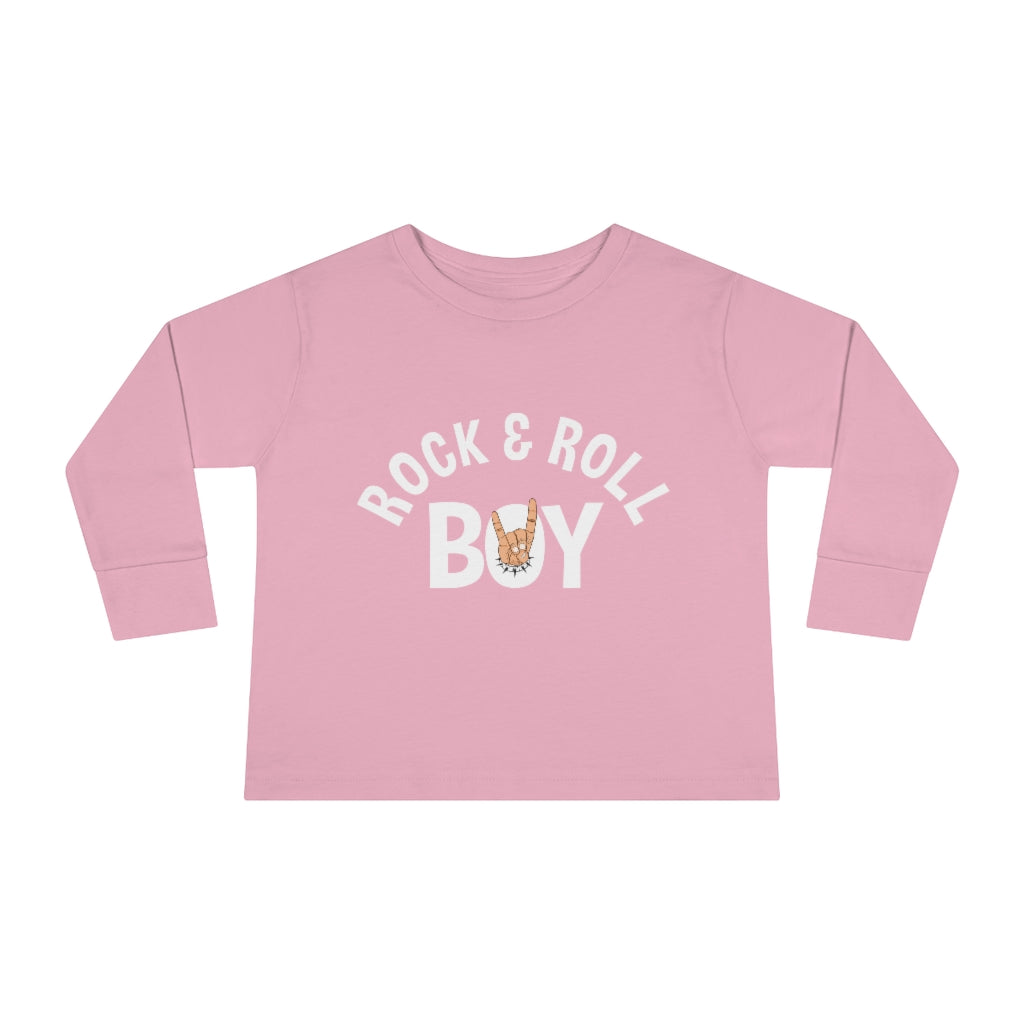 Rock And Roll Toddler Long Sleeve Tee