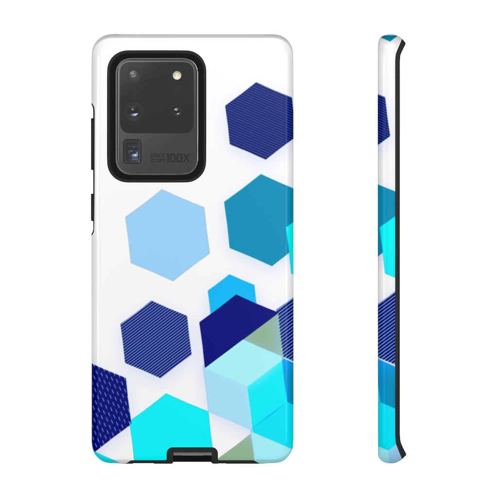 Hexagon Geometric Samsung Galaxy Tough Cases