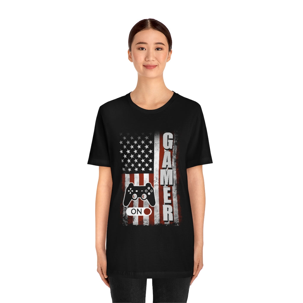 Gamer On Unisex Jersey Short Sleeve Tee
