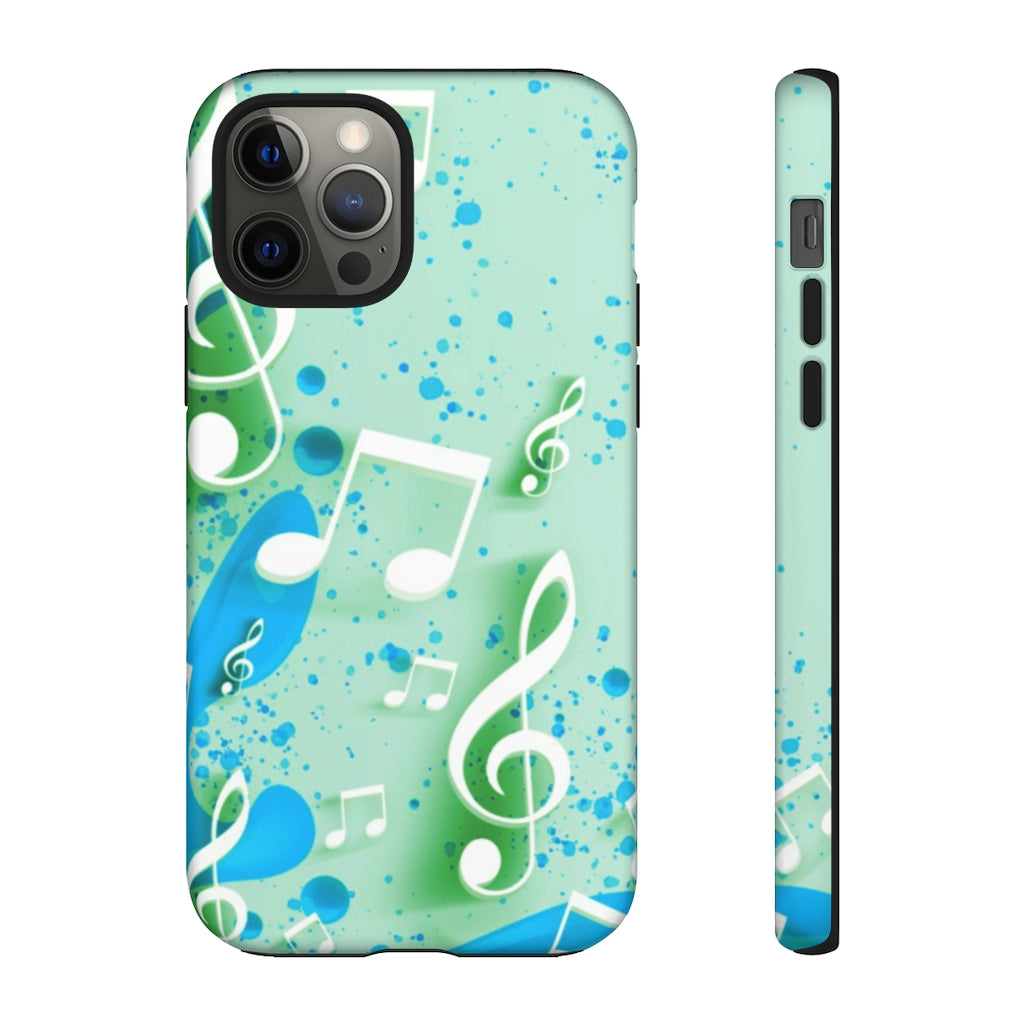 Splash Of Music iPhone Tough Cases