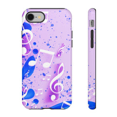 Splash Of Music iPhone Tough Cases