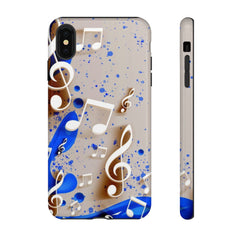 Splash Of Music iPhone Tough Cases