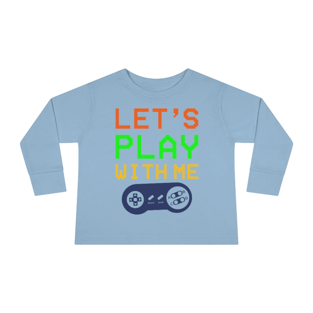 Let's Play Toddler Long Sleeve Tee
