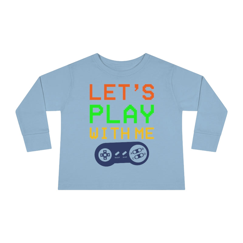 Let's Play Toddler Long Sleeve Tee