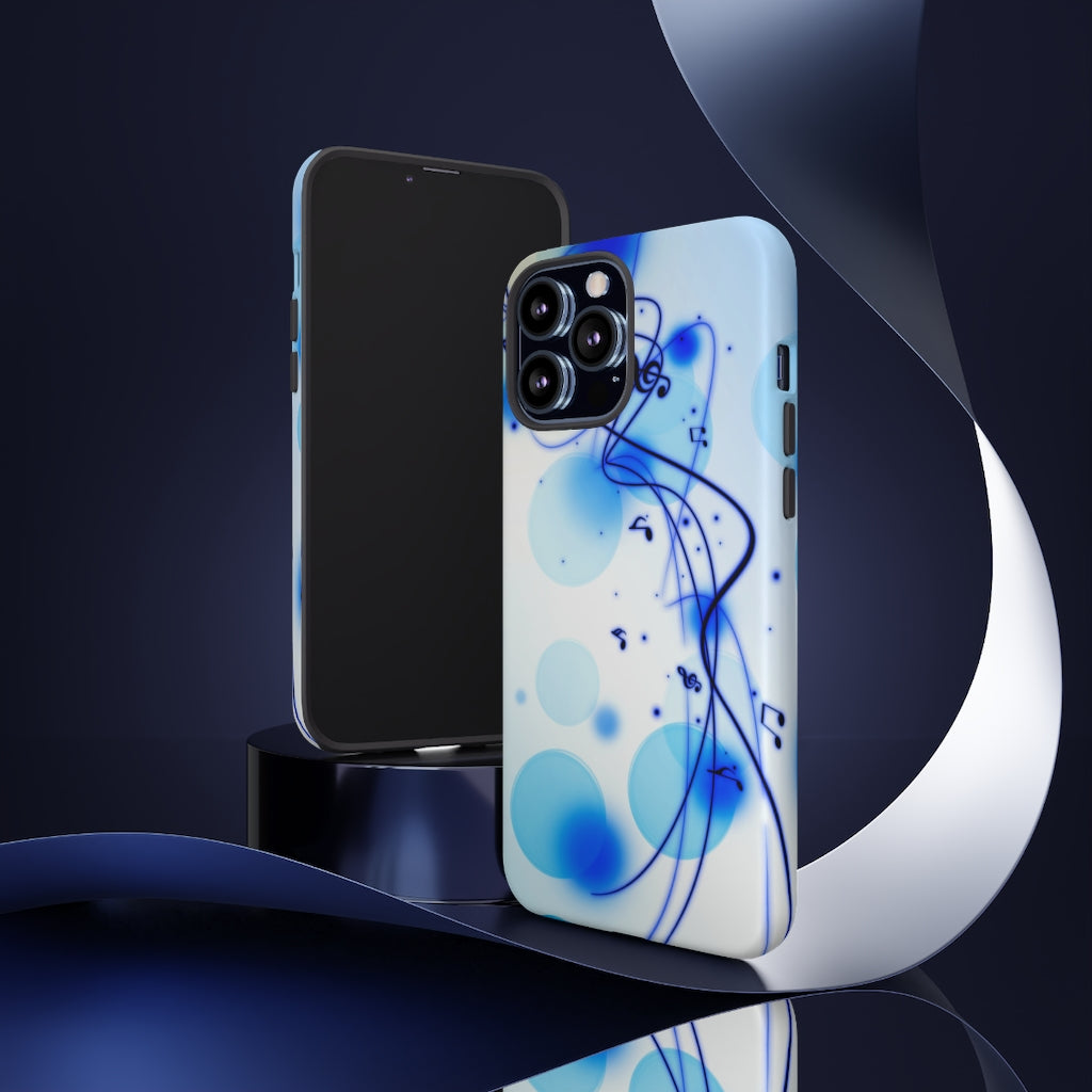 Spaced Out Music iPhone Tough Cases