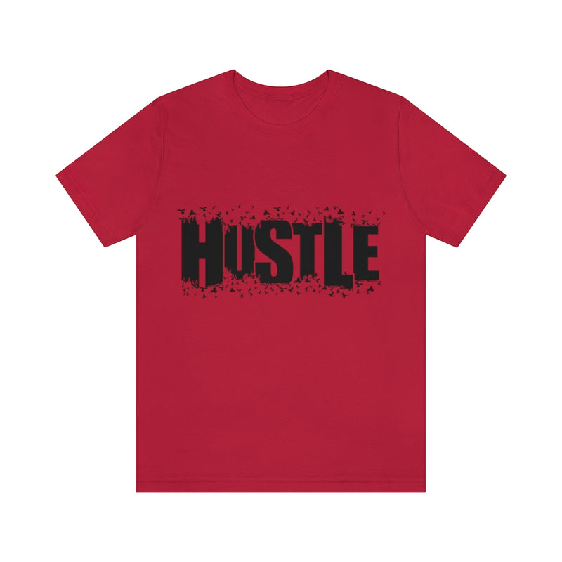 Hustle Harder Unisex Jersey Short Sleeve Tee