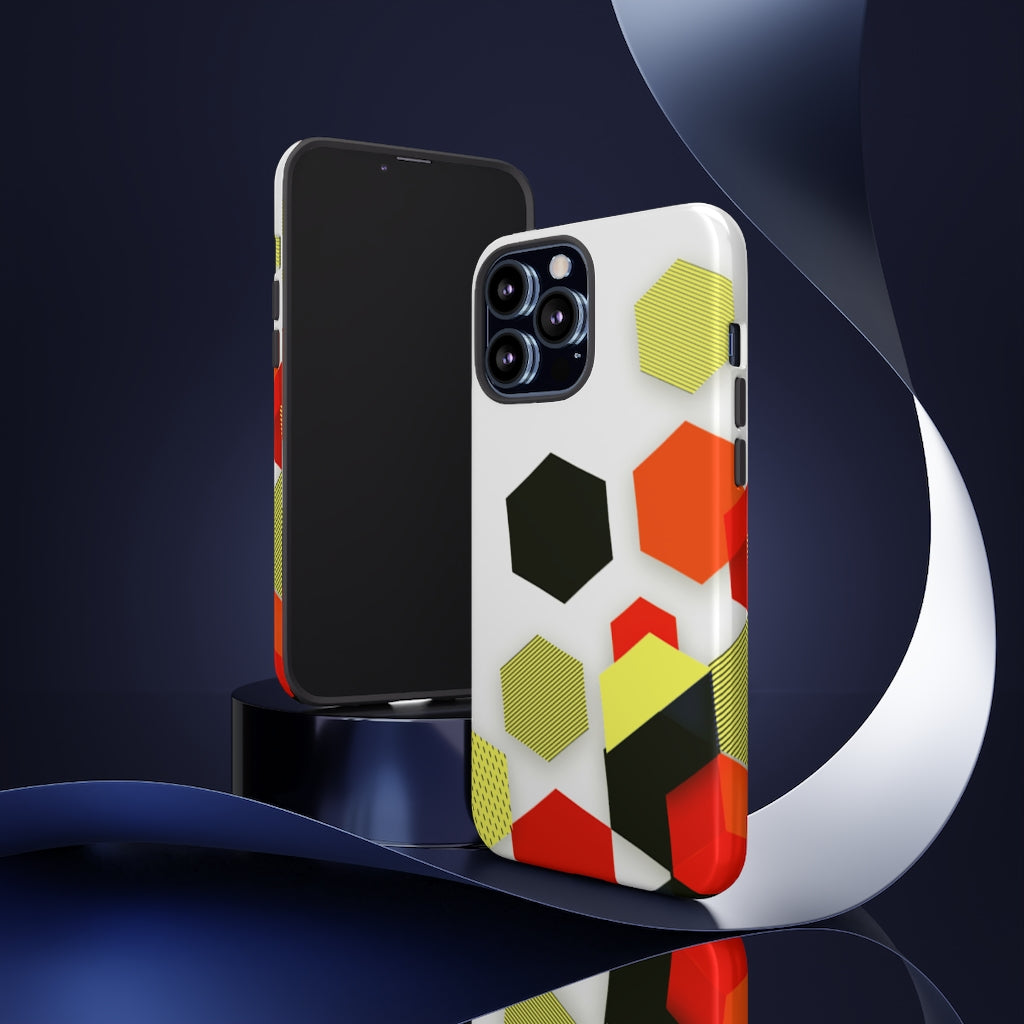 Hexagon Geometric iPhone Tough Cases