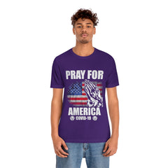 Pray For America Unisex Jersey Short Sleeve Tee