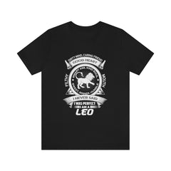 Leo Unisex Jersey Short Sleeve Tee