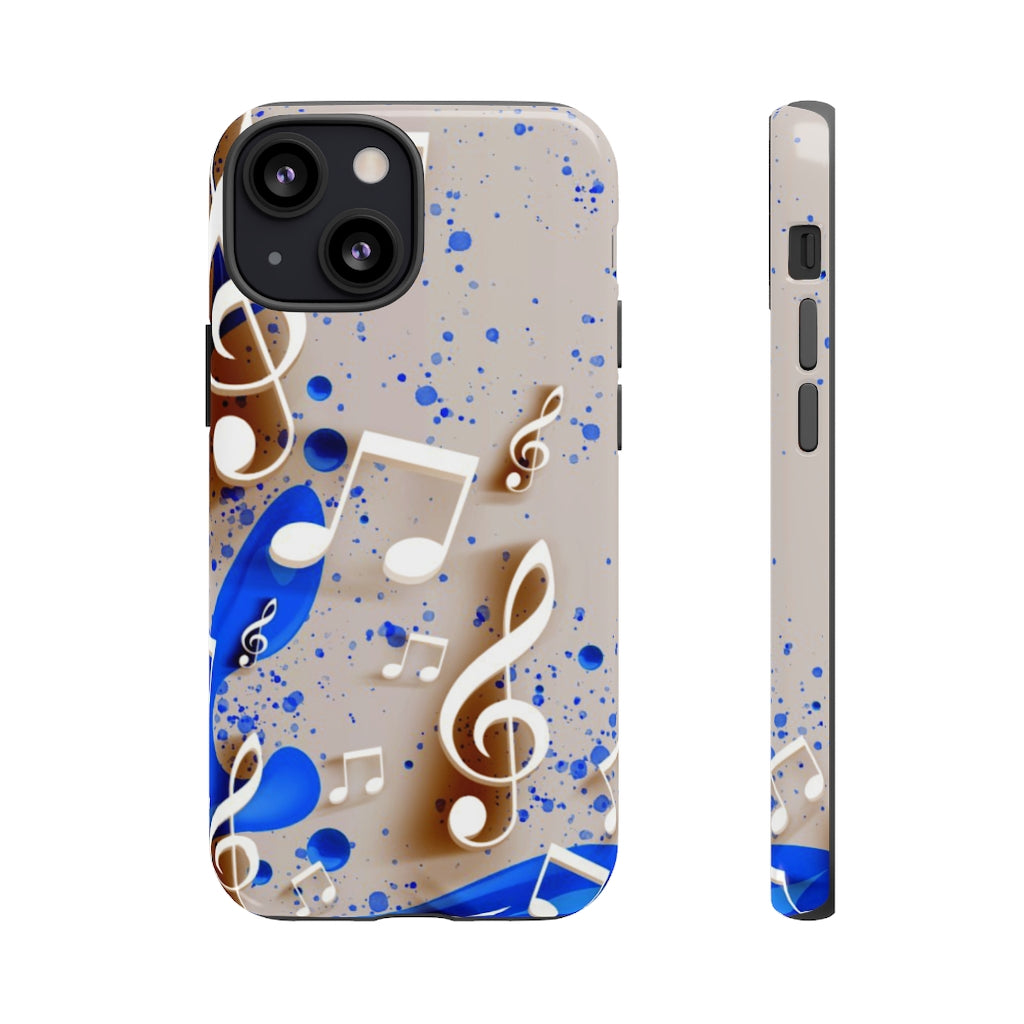 Splash Of Music iPhone Tough Cases
