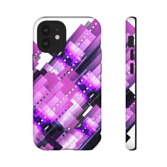 Ribbon Geometric iPhone Tough Cases