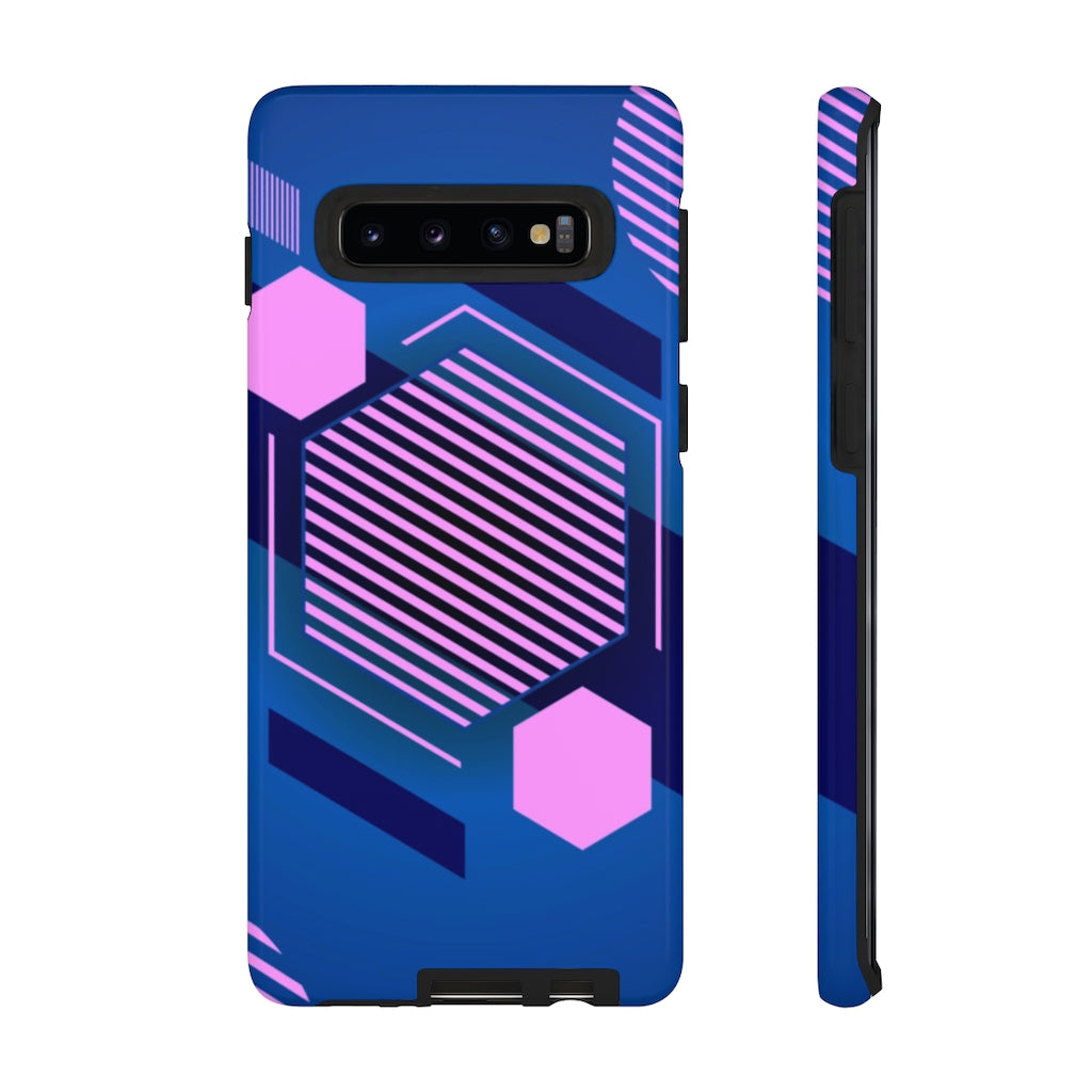 Hexagon Geometric Samsung Galaxy Tough Cases