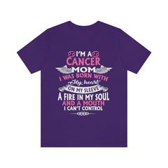 Cancer Unisex Jersey Short Sleeve Tee