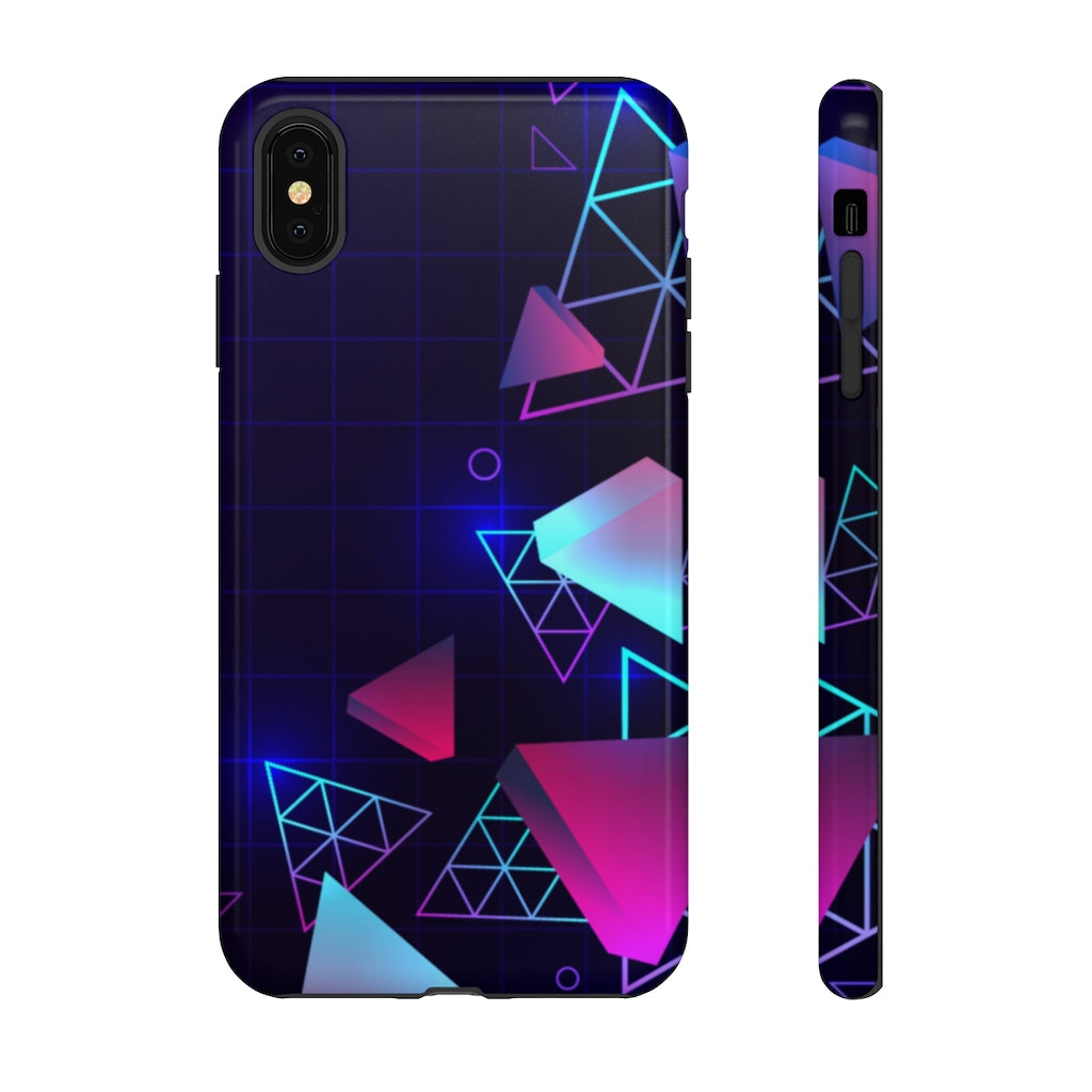 Retro Geometric iPhone Tough Cases