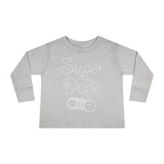 Super Dude Toddler Long Sleeve Tee