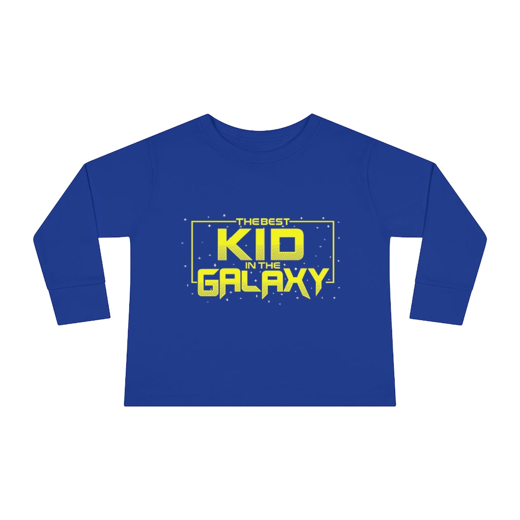 Best In The Galaxy Toddler Long Sleeve Tee