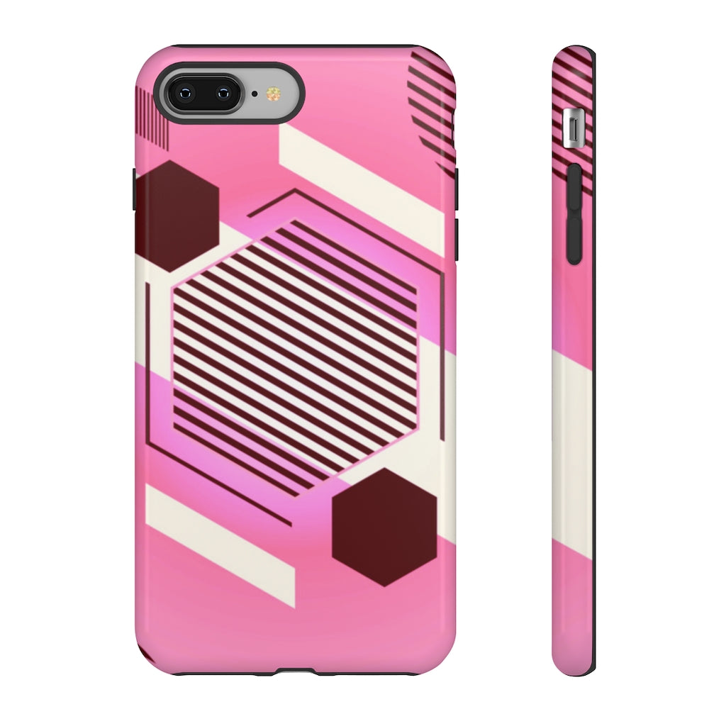 Hexagon Geometric iPhone Tough Cases