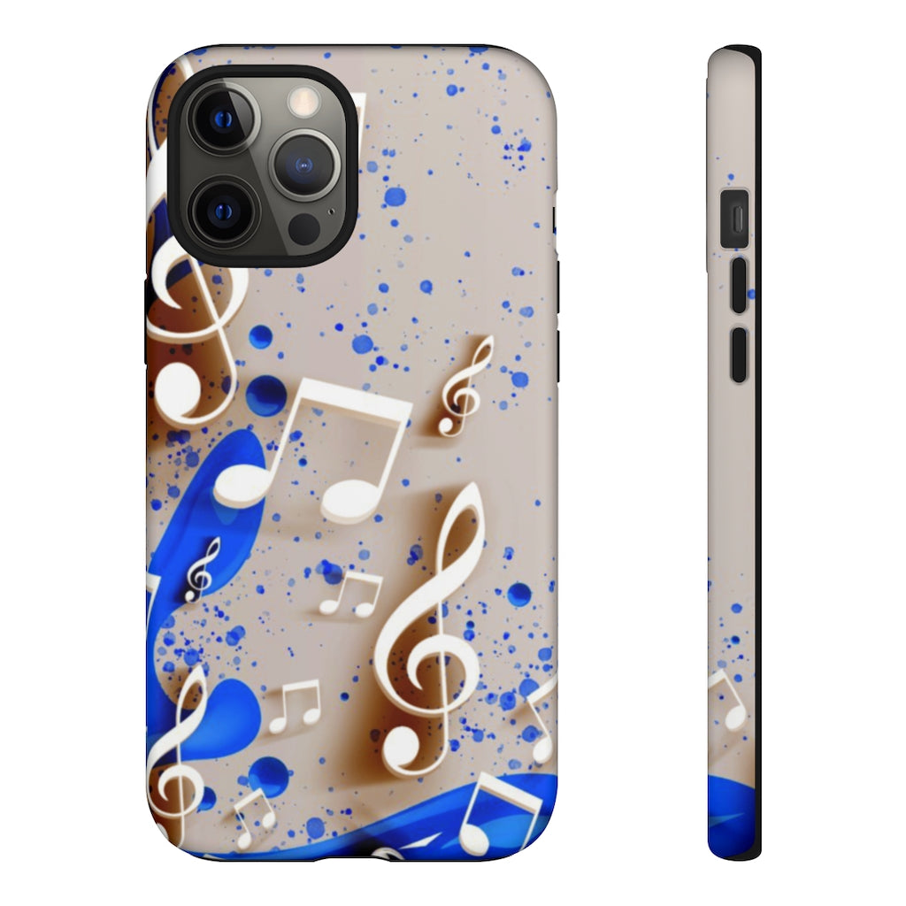 Splash Of Music iPhone Tough Cases
