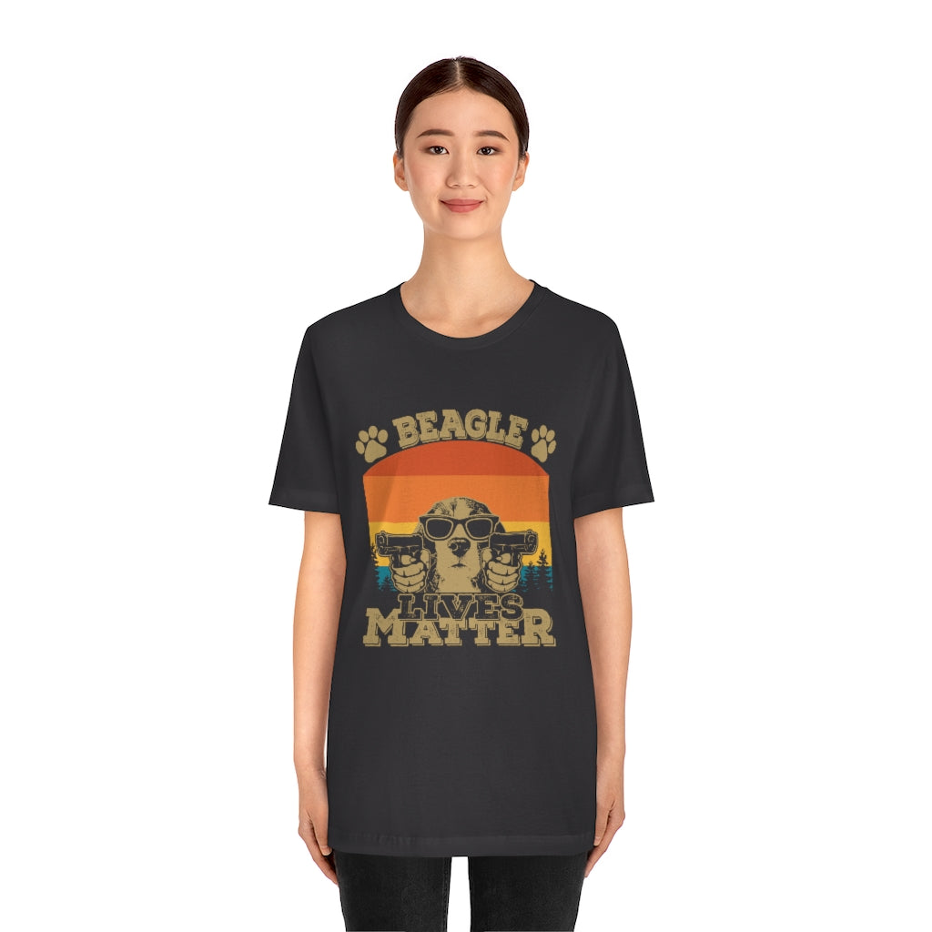 Beagle Lives Matter Unisex Jersey Short Sleeve Tee