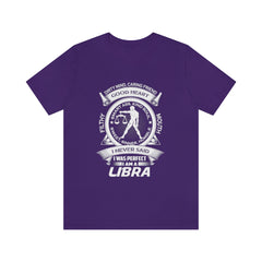 Libra Unisex Jersey Short Sleeve Tee
