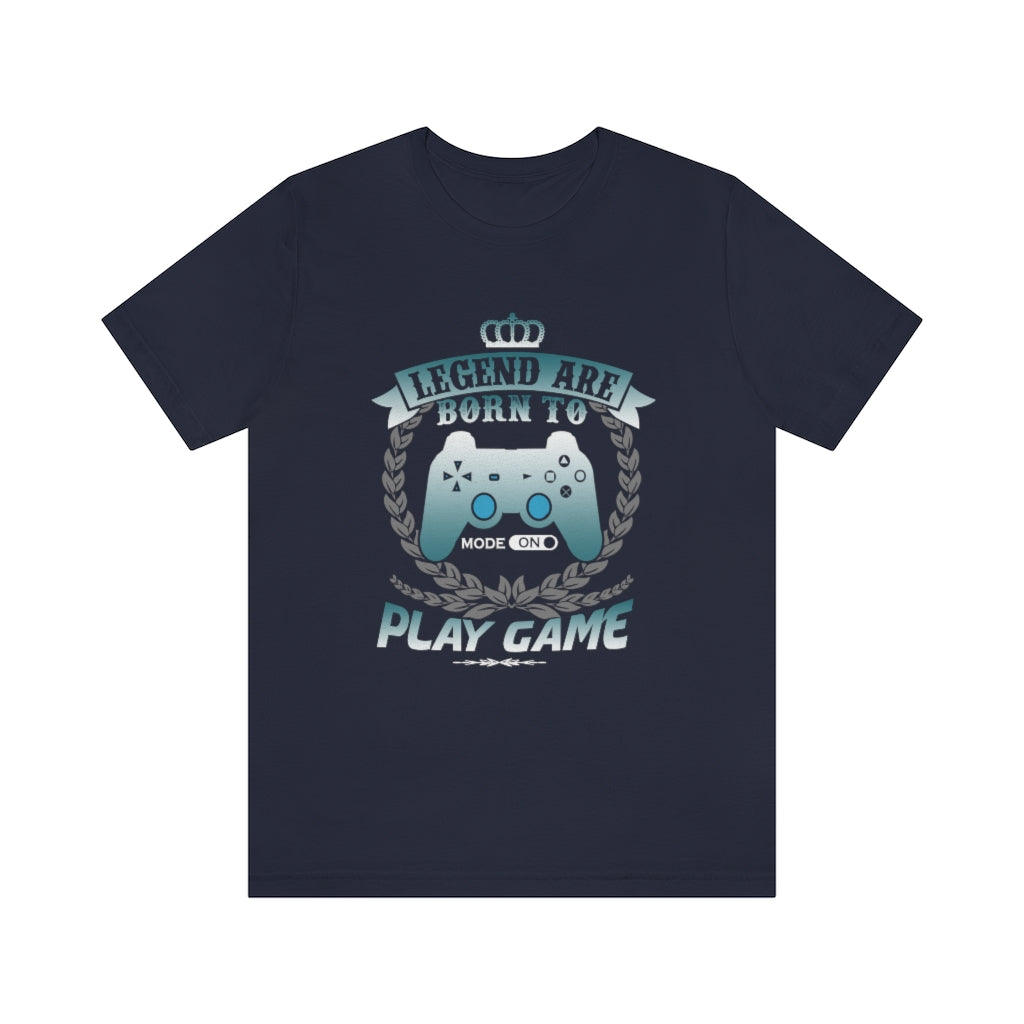 Born To Game Unisex Jersey Short Sleeve Tee