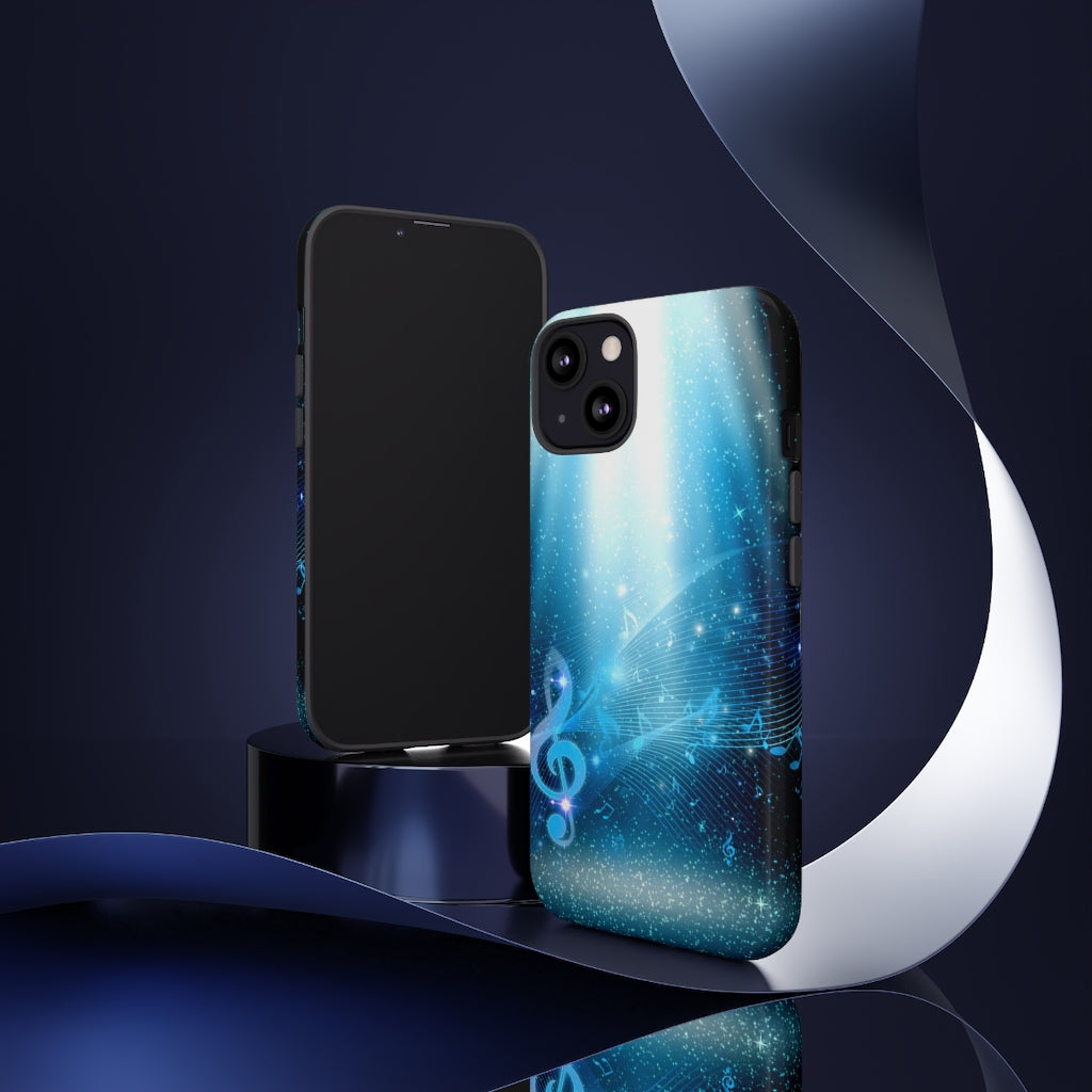 Star Rain Music iPhone Tough Cases