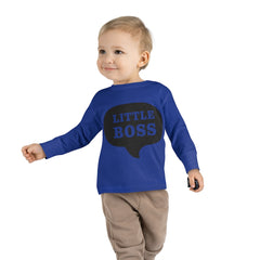Little Boss Toddler Long Sleeve Tee