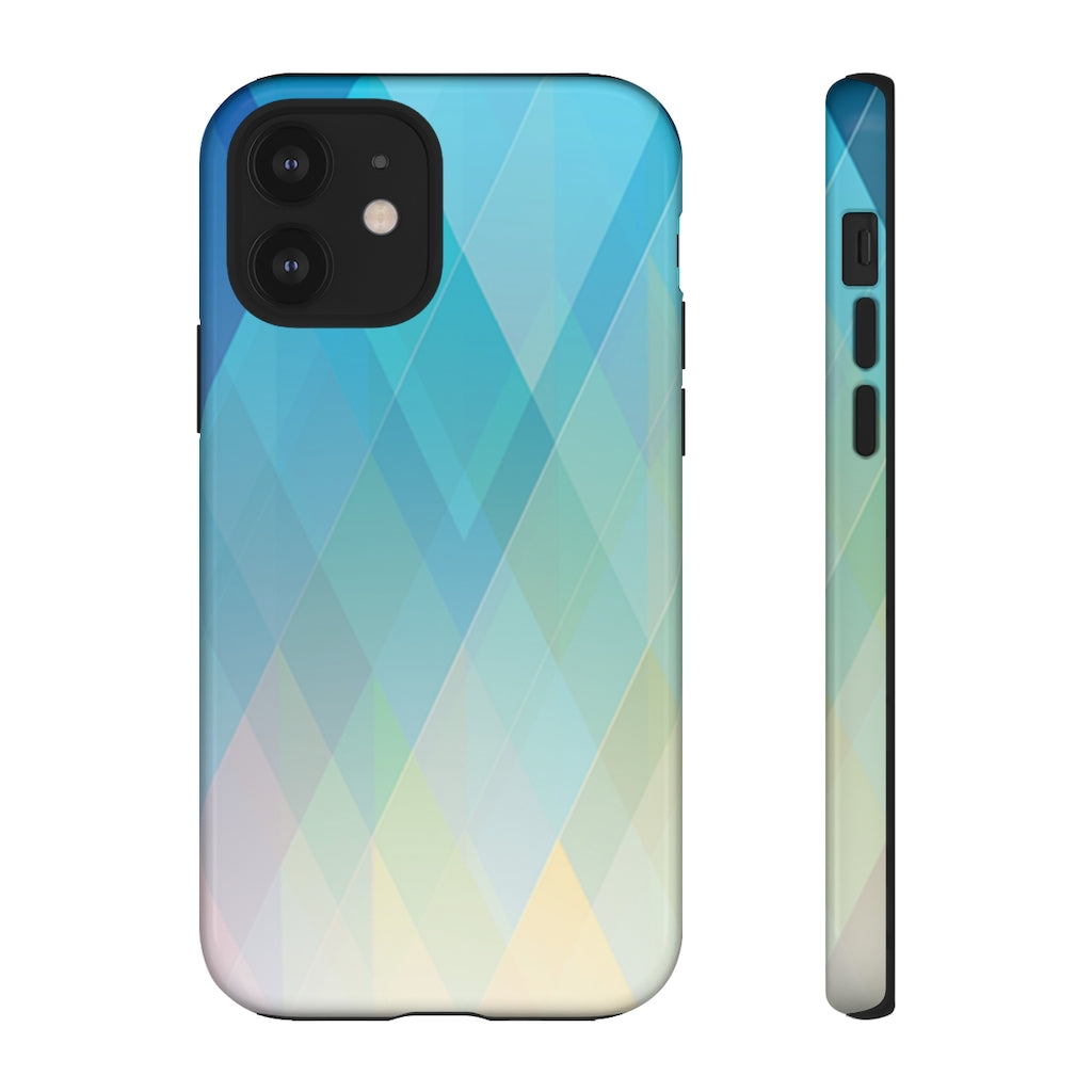 Plaid Geometric iPhone Tough Cases