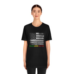 Black Lives Matter Unisex Jersey Short Sleeve Tee