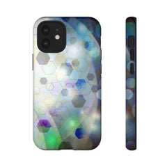 Hexagon Flash Geometric iPhone Tough Cases