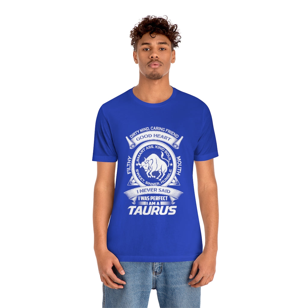 Taurus Unisex Jersey Short Sleeve Tee
